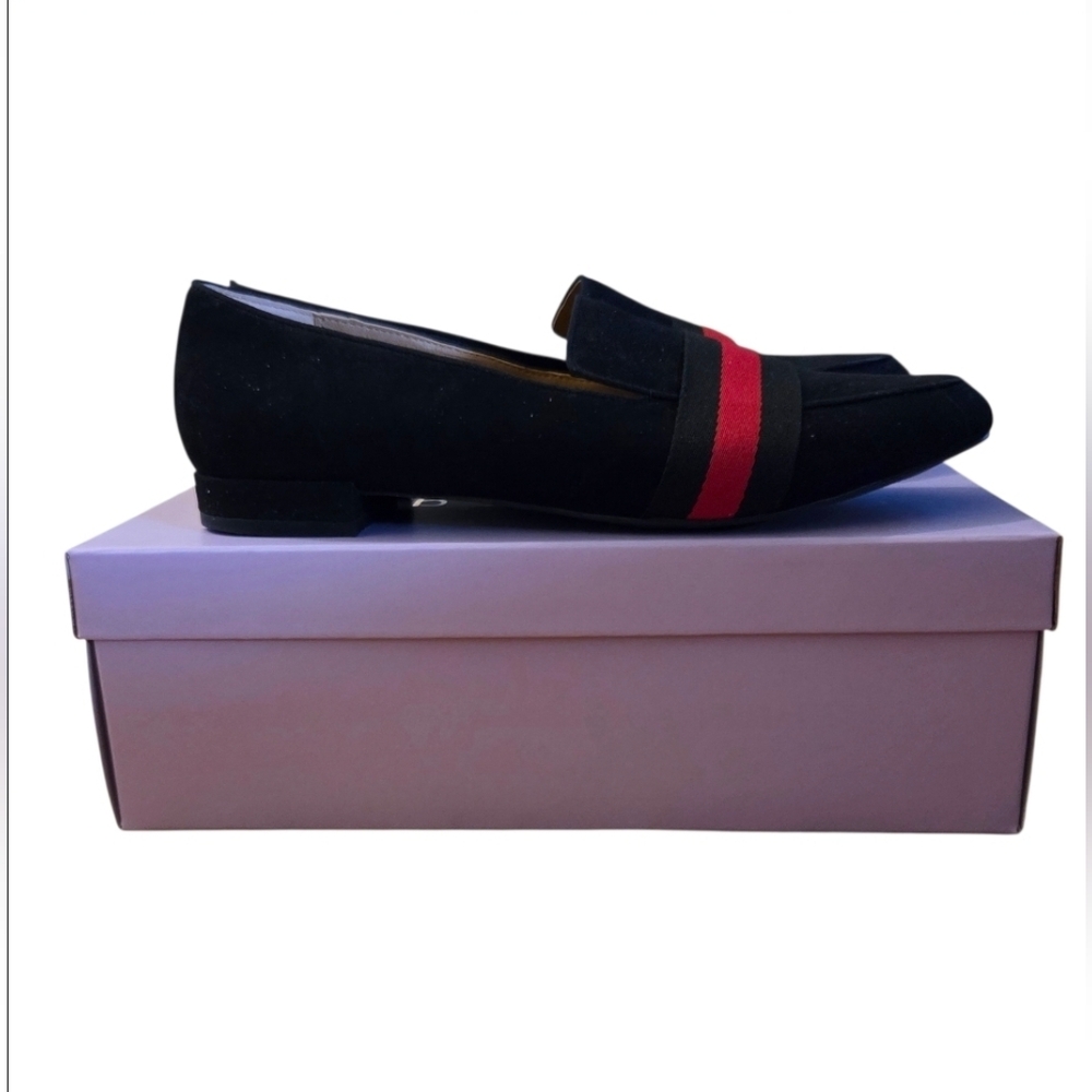 NWT In Box Madden Girl Sabela Black Loafers Size 9.5